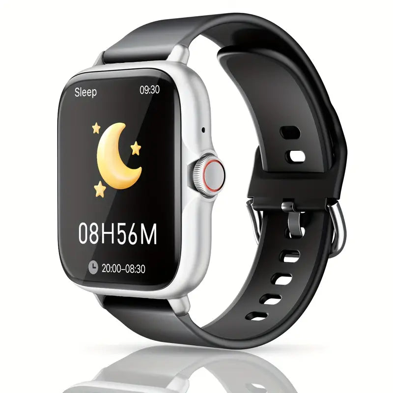 1.83" HD Touchscreen Sports Smart Watch with Call Accept/Decline, Sleep Tracking & Pedometer - High Quality Wireless 5.2 Smartwatch for iPhone Android Phones - Unisex Fitness Tracker Gift for Men Women