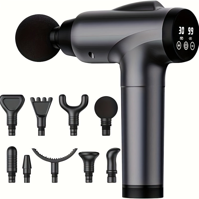 Massage Gun for Full Body And Back Arm Massage, Deep Tissue Massage Gun, Handheld Electric Muscle Massager, Suitable for Sports And Fitness. Gifts for Both Men And Women, Gifts for Parents, Father'S Day Gifts.