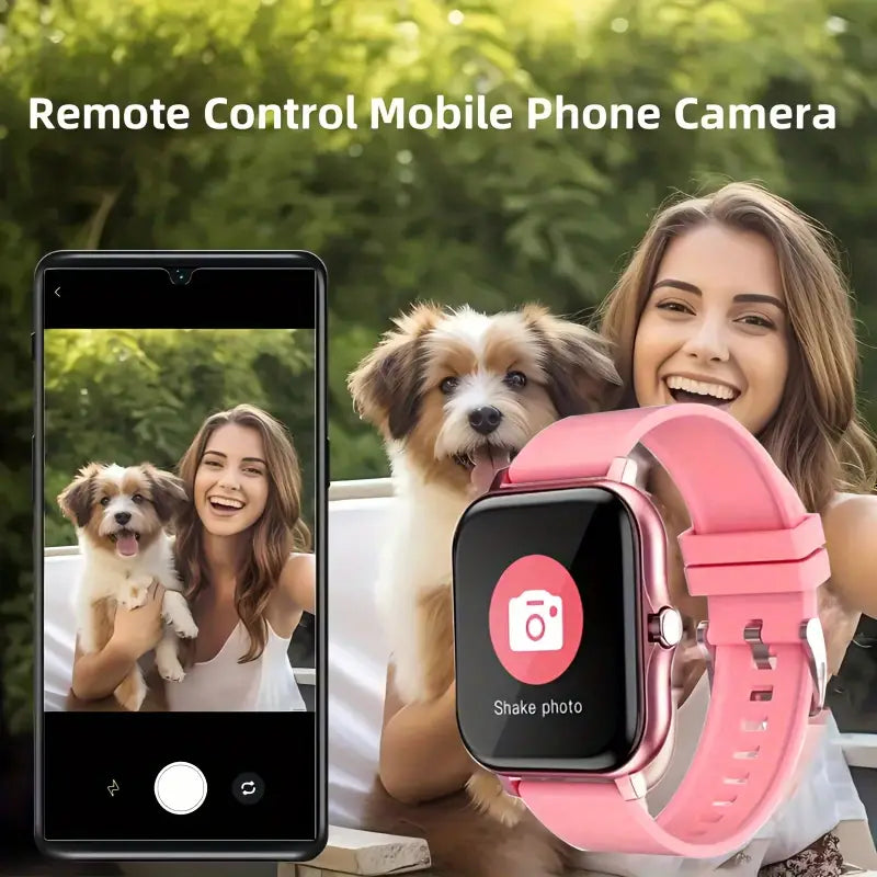 A New Large-screen Smartwatch, Compatible With Android/iPhone, Featuring High-definition Voice Calls, Multiple Sports Modes, Suitable For Sports, Outdoor Activities, Sleep Monitoring, Daily Wear, With A Variety Of Interfaces To Choose From.