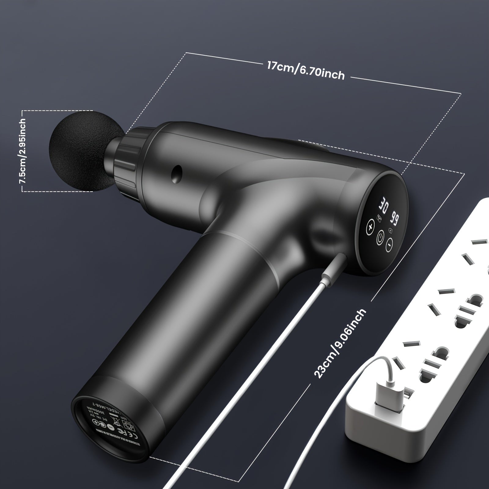 Massage Gun for Full Body And Back Arm Massage, Deep Tissue Massage Gun, Handheld Electric Muscle Massager, Suitable for Sports And Fitness. Gifts for Both Men And Women, Gifts for Parents, Father'S Day Gifts.