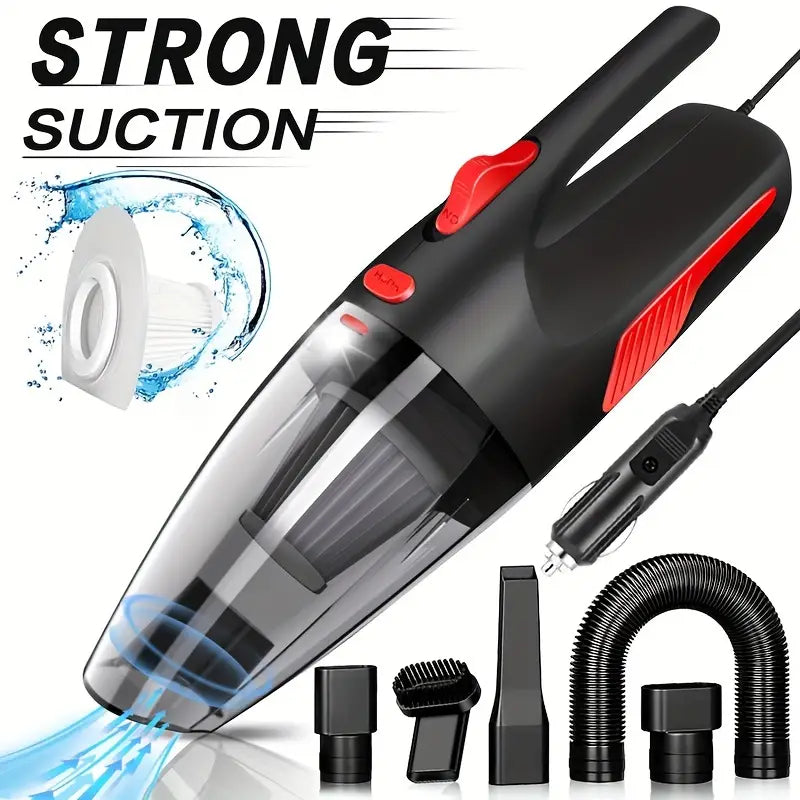 Mini Handheld High-Power Car Vacuum Cleaner, Car Dust Removal And Cleaning Products, Easy-To-Clean Pet, Handheld Vacuum Cleaner, Car Vacuum Cleaner, Without Battery