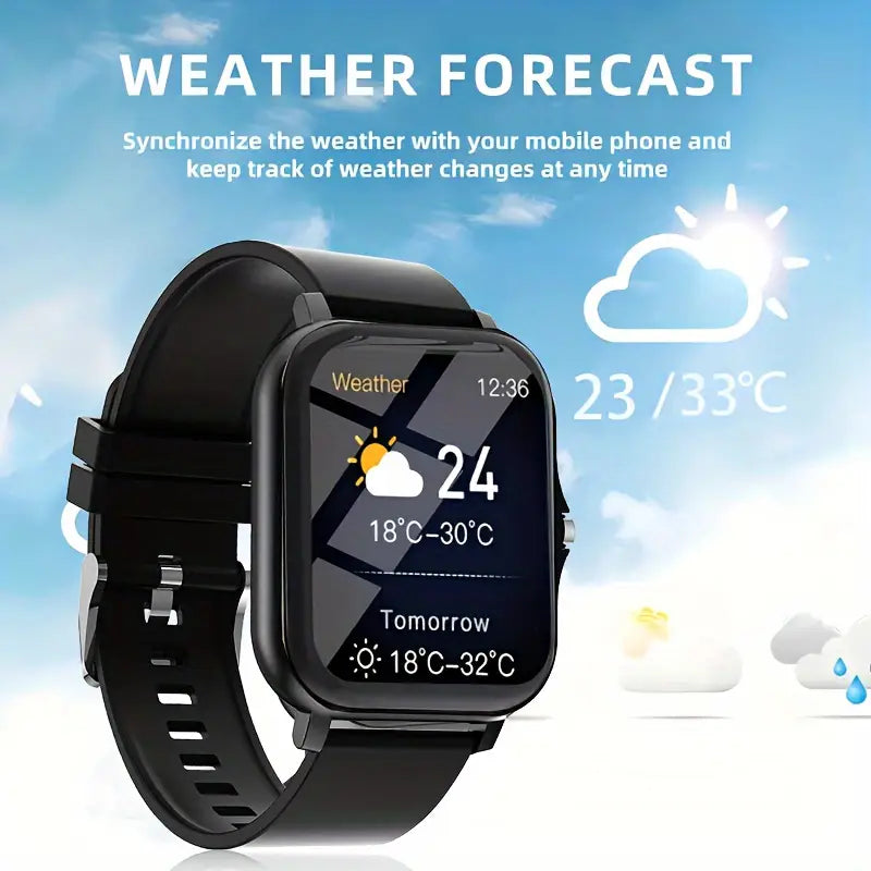 A New Large-screen Smartwatch, Compatible With Android/iPhone, Featuring High-definition Voice Calls, Multiple Sports Modes, Suitable For Sports, Outdoor Activities, Sleep Monitoring, Daily Wear, With A Variety Of Interfaces To Choose From.