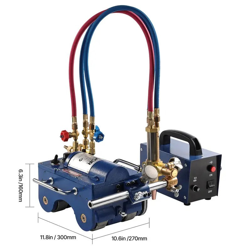 VEVOR Electromagnetic Gas Pipe Cutting Machine 0.2"-4" Thick Tube 2"-30"/Min