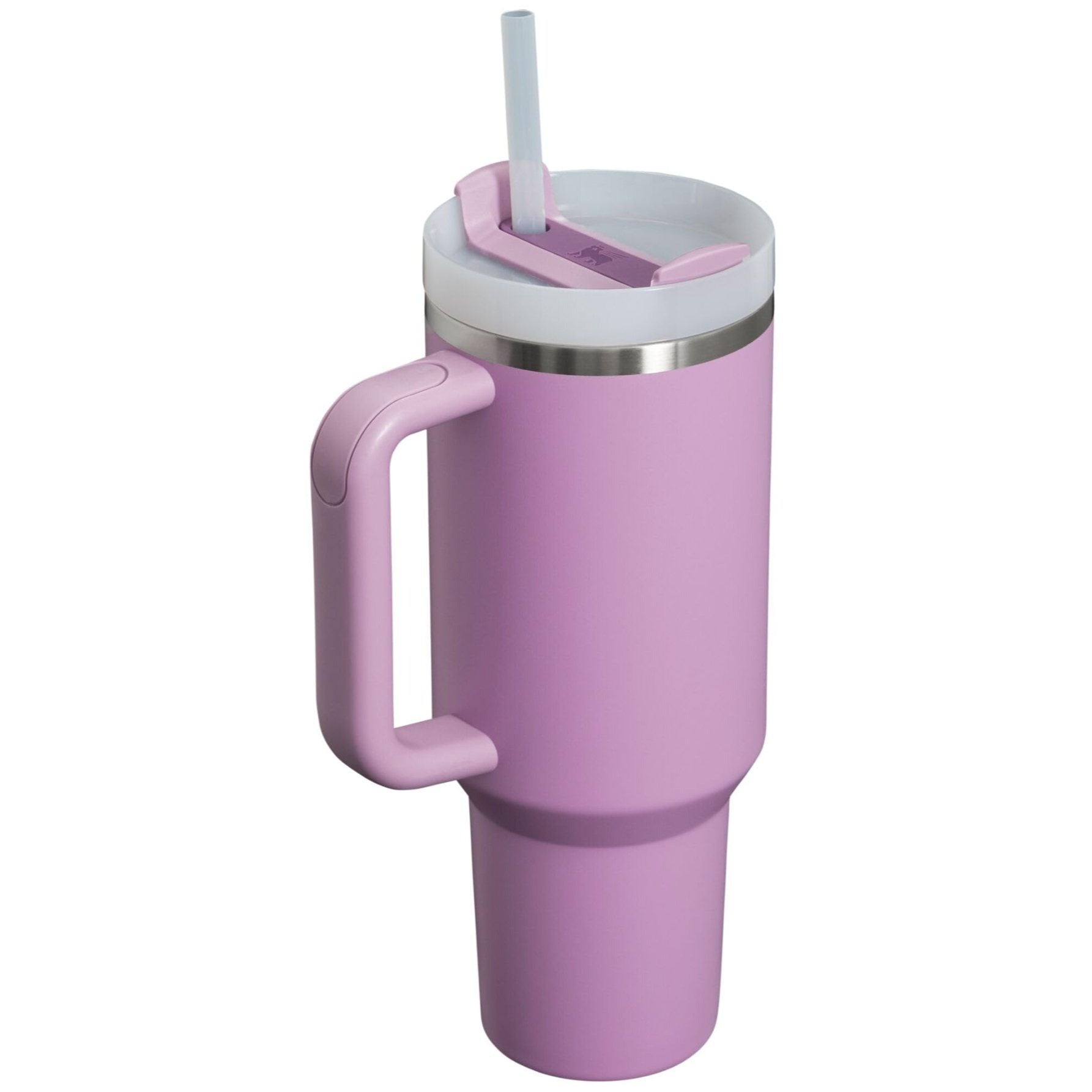 Stanley Quencher H2.0 Tumbler with Handle and Straw 40 oz | Flowstate 3-Position Lid | Cup Holder Compatible for Travel | Insulated Stainless Steel Cup | BPA-Free | Lilac