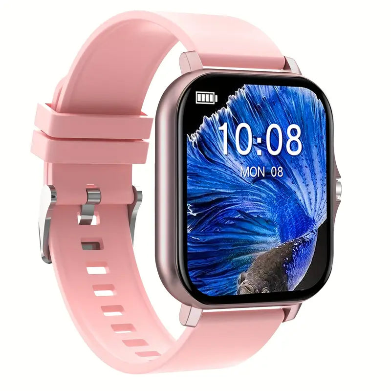 A New Large-screen Smartwatch, Compatible With Android/iPhone, Featuring High-definition Voice Calls, Multiple Sports Modes, Suitable For Sports, Outdoor Activities, Sleep Monitoring, Daily Wear, With A Variety Of Interfaces To Choose From.