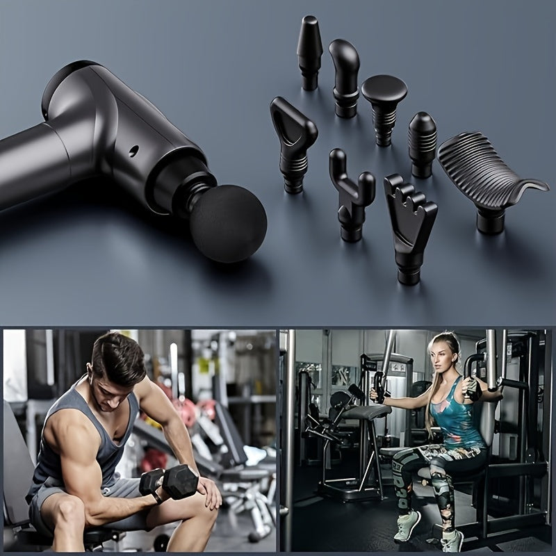 Massage Gun for Full Body And Back Arm Massage, Deep Tissue Massage Gun, Handheld Electric Muscle Massager, Suitable for Sports And Fitness. Gifts for Both Men And Women, Gifts for Parents, Father'S Day Gifts.