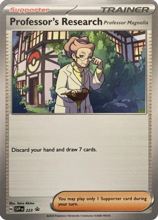 Professor's Research 223 - SV Scarlet & Violet Promo Cards