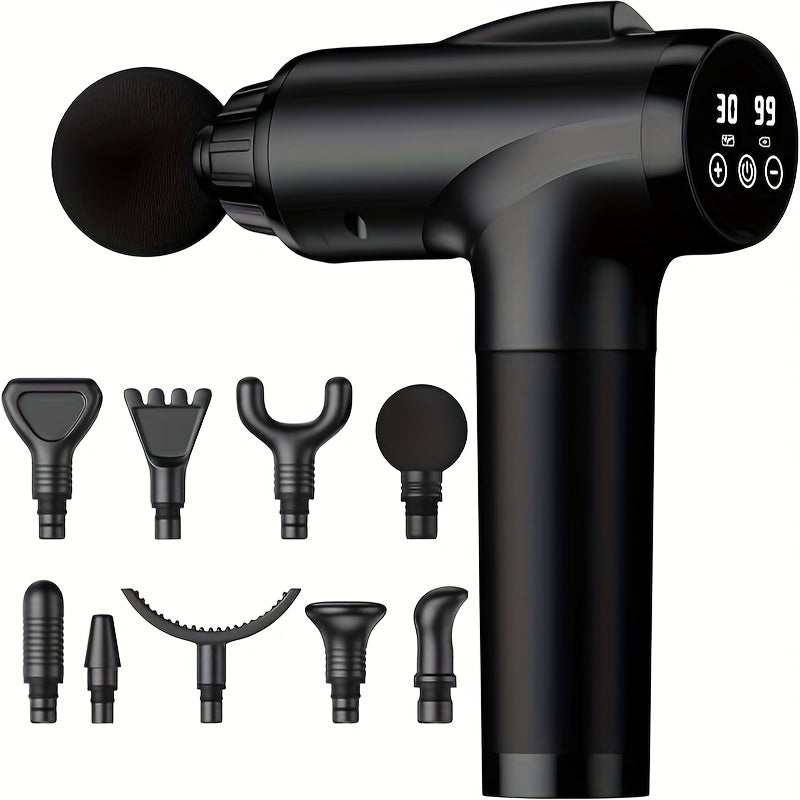 Massage Gun for Full Body And Back Arm Massage, Deep Tissue Massage Gun, Handheld Electric Muscle Massager, Suitable for Sports And Fitness. Gifts for Both Men And Women, Gifts for Parents, Father'S Day Gifts.