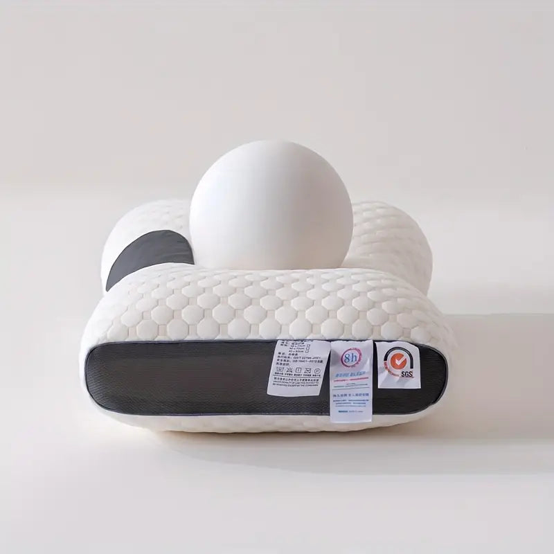 1pc/2pcs Neck Pillow For Sleeping Soft, Adjustable Ergonomic Contour Support Pillow, High Quality Pillow Core, Removable Cove