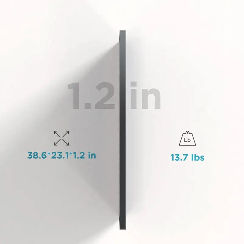 ECOFLOW Power Station RIVER 2 Pro 700 with 100W Rigid Solar Panel (Separate Shipment), 716Wh LiFePO4 Battery Portable Power Station, 4x800W AC Outlets (1600W Surge), Solar Power Bank for Home Backup RV Emergency