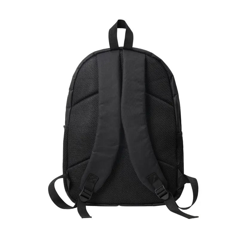 Halloween-Themed Disney Backpack for Teens - Black with Witch & Pumpkin Design, Adjustable Straps, Zipper Closure, Compact Travel Bag for School, Commute, or Weekend Trips, Halloween Backpack, School Bag, Playful Design, Durable Straps