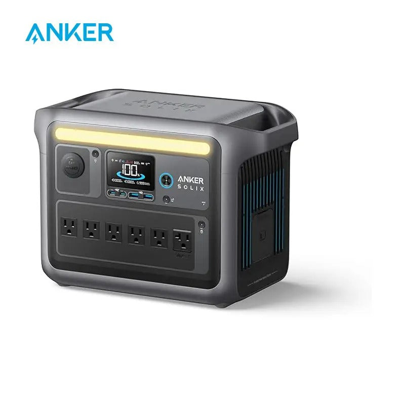 Anker SOLIX C1000X Portable Power Station 1800W Solar Generator 1056Wh（Refurbished）