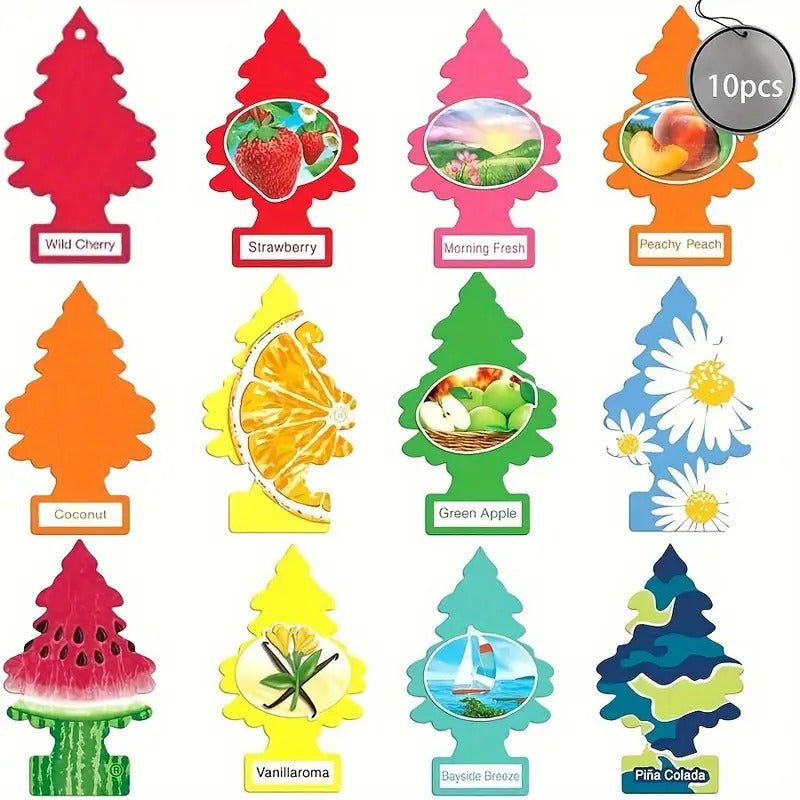 [Rare Variety] Rare Variety Pack Of 10 Fresheners | 10 Different Rare Scents | Car Air Freshener Home Air Freshener Trucks, RV