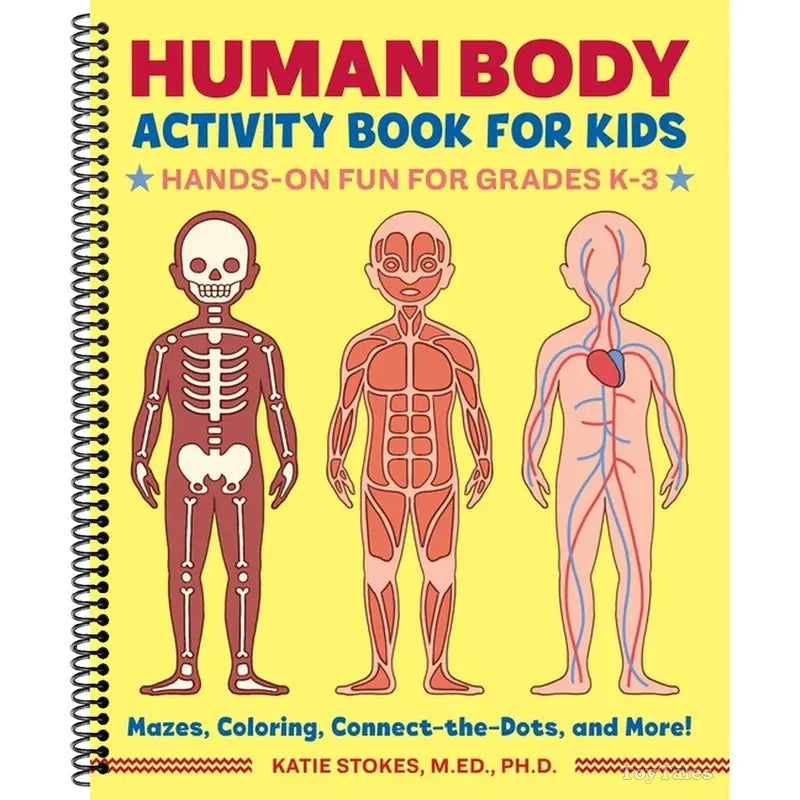 Human Body Activity Book for Kids: Hands-On Fun for Grades K-3 (Spiral-bound)