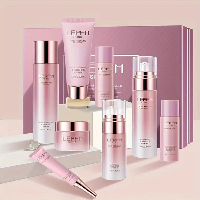 Ergothioneine Facial Kit - Smooth & Hydrate, Ideal Gift for Loved Ones