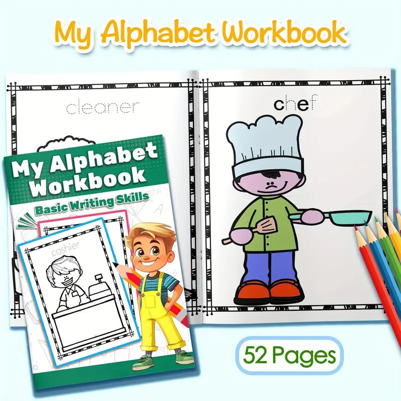 Alphabet Characters Become Animated: A Creative Writing And Coloring Experience for Young Learners