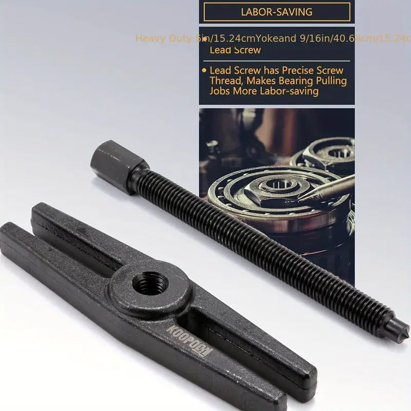 [Bearing Puller] 12pcs Bearing Puller | Gear Puller Set, Wheel Bearing Removal Tool, Wheel Hub Axle Puller Set, Bearing Separator With 2' And 3' Bearing Separator Jaws, Without Battery