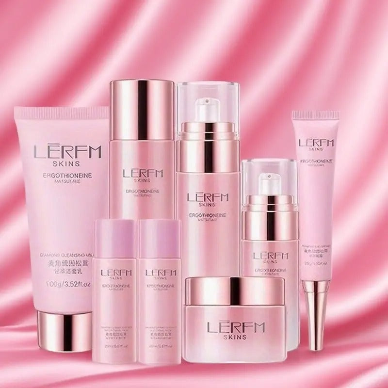 Ergothioneine Facial Kit - Smooth & Hydrate, Ideal Gift for Loved Ones