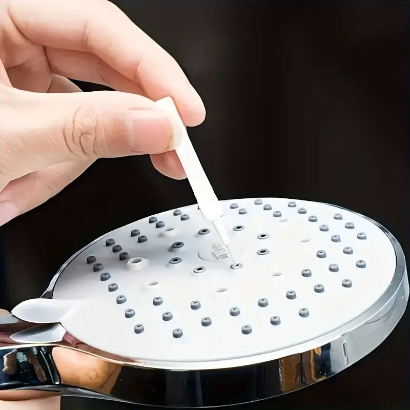 10pcs Mini Brush Set: Anti-Clogging Shower Spray, Mobile & Pore Cleaner - Ideal For Bathroom, Car & Digital Devices