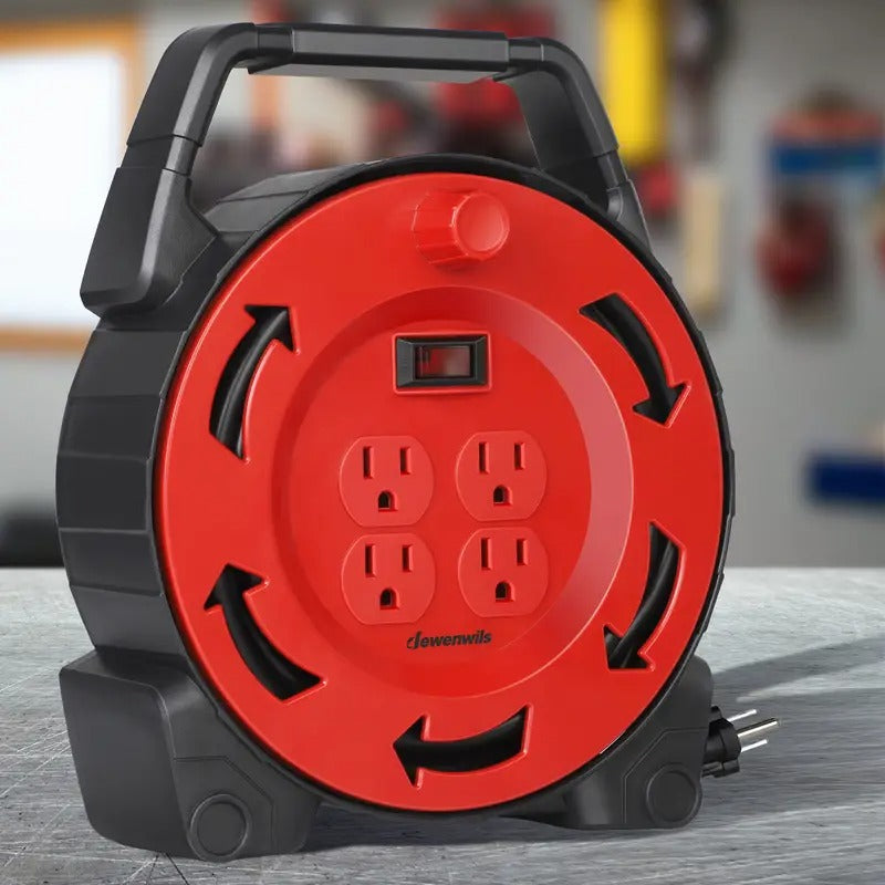 30Ft Red Hand-Held Reel HCRB30B