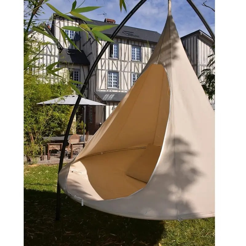 Waterproof Double Swing Portable Hanging Chair Hammock, Aerial Tent Swing Outdoor Chair, Butterfly Shape Outdoor Camping Leisure Swing, Teepee Tree Hanging Hammock, Suitable For Outdoor, Garden, Indoor, Grass