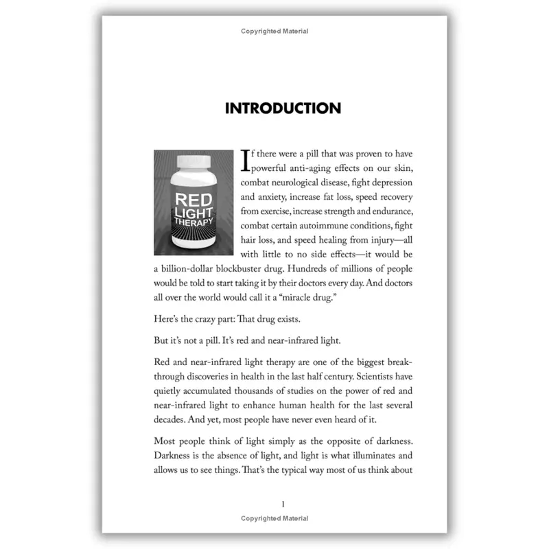 The Ultimate Guide To Red Light Therapy: Anti-Aging, Fat Loss, Muscle Gain, and Brain Optimization (Spiral Bound)