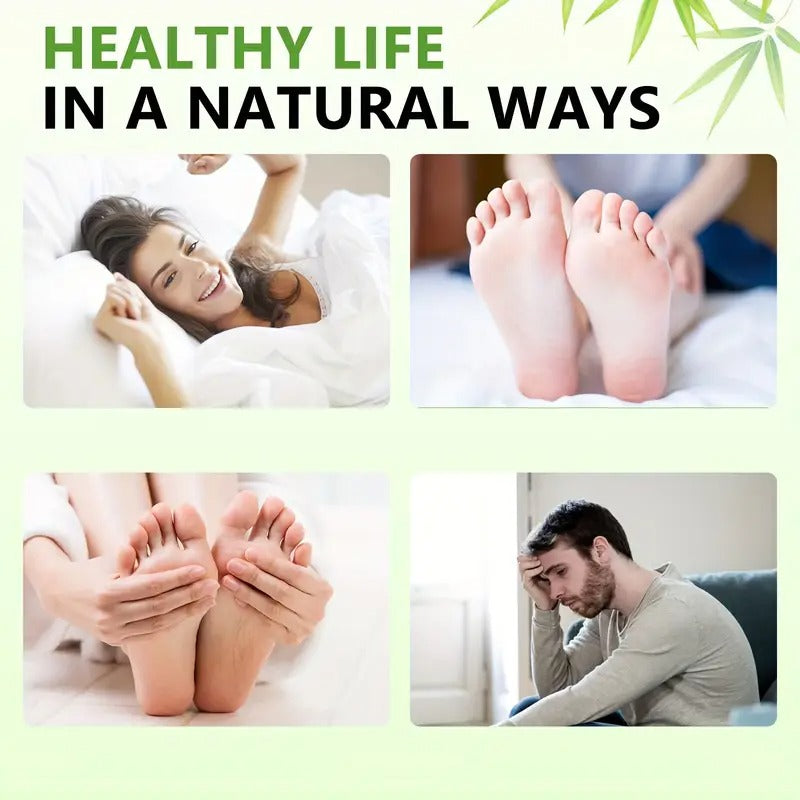 SEFUDUN 5 Packs of Bamboo Charcoal Foot Patches