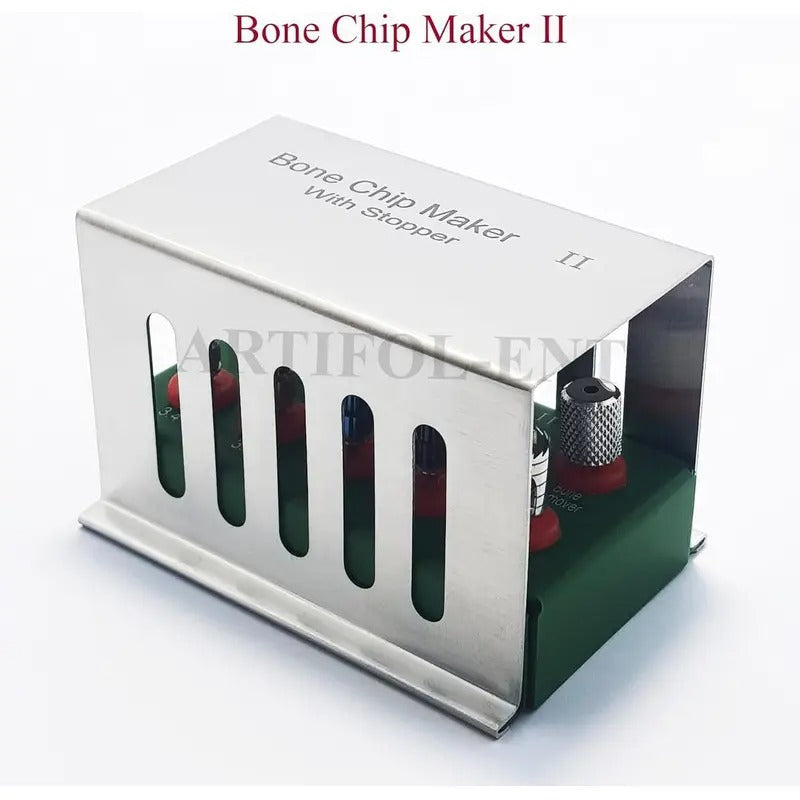 Dental Implant Chip Maker with Stopper Bone Collector Kit 10 Pcs