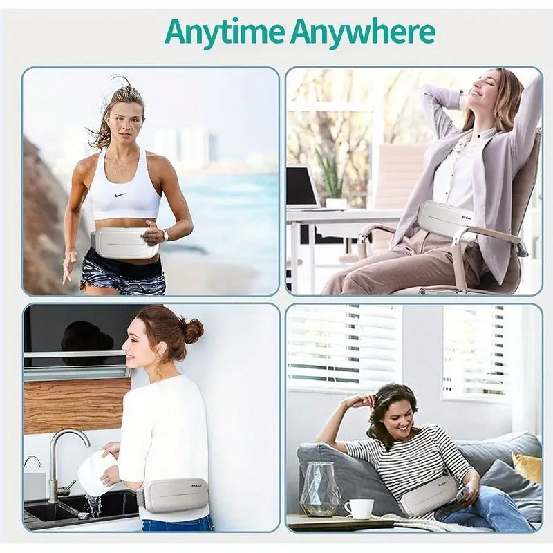 A Slimming Belt, a Weight Loss Tool for Women, Features Adjustable Vibration Massage with 4 Massage Modes, Acts As a Belly Fat Burner, Promotes Digestion, And Is Not Wireless.