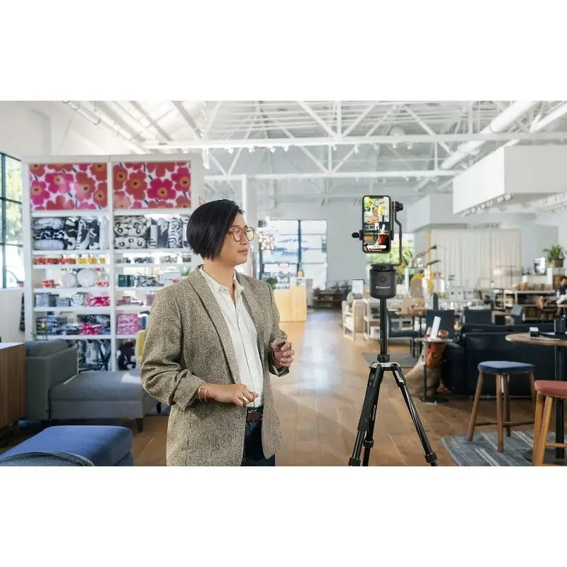 Matterport Axis Gimbal Stabilizer for Smartphone Camera Motorized Rotating Mount for Professional 3D 360 Photo Scans for iPhone and Android Phones