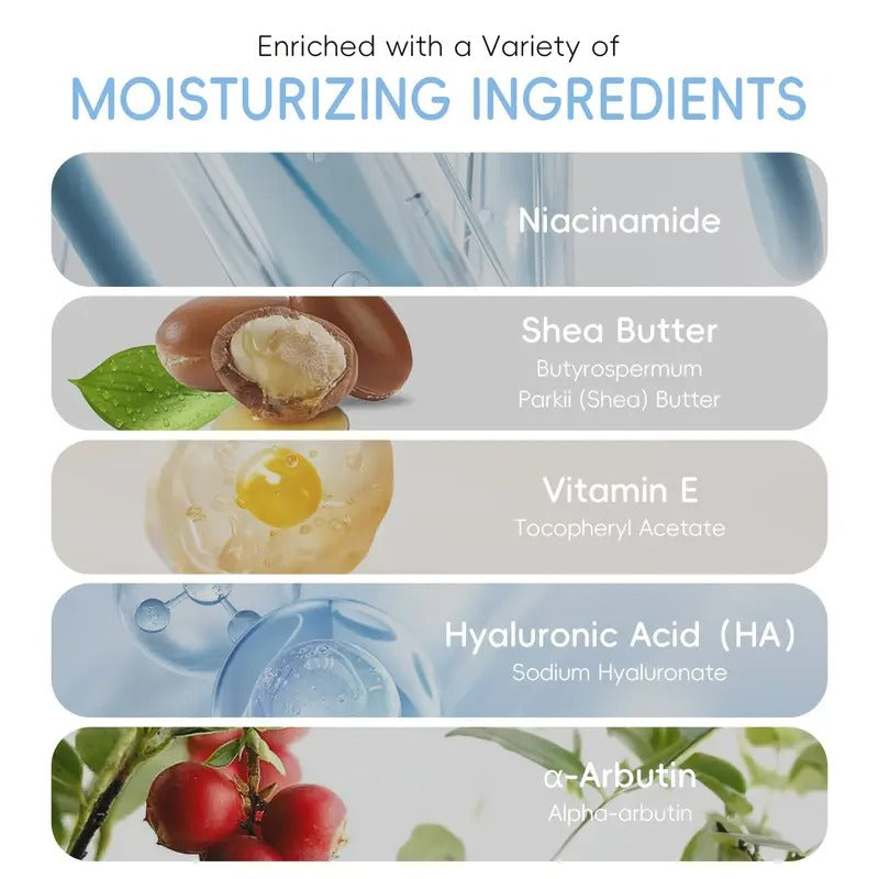 Milk Light Beige Care Set, Light Beige Care Routine Kit for Women, Travel Size Skincare Set with Milk Cleanser, Toner, Serum, Eye Cream, Face Cream, Skincare Gift Set, Mother's Day Christmas Birthday Gifts for Women Men