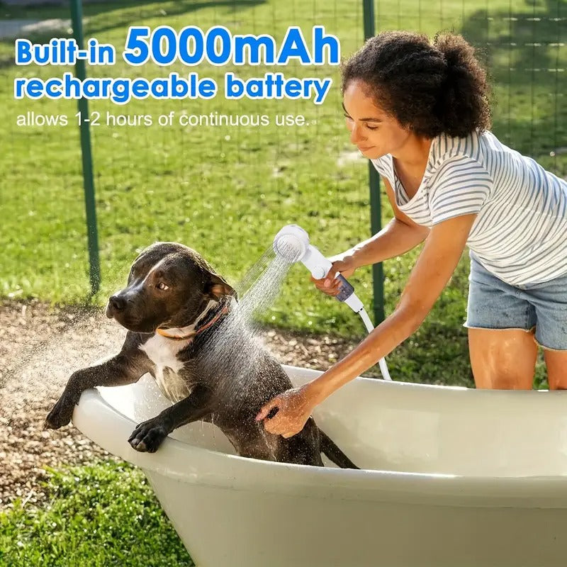 [Portable | Rechargeable] Rechargeable Electric Shower Pump, 1 Portable Watering System | Camping Shower, Outdoor Shower, Suitable for Hiking And Climbing Bathing, Car And Motorcycle Cleaning