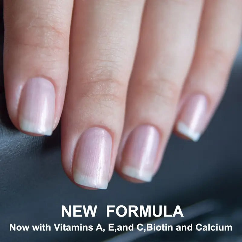 10ml/0.33fl.oz Formaldehyde-Free Nail Strengthener Oil with Vitamin E & Keratin - 7-Day Chip & Protection for Soft, Peeling Nails - Fast-Absorbing Nail Care Serum for Stronger, Healthier Nails