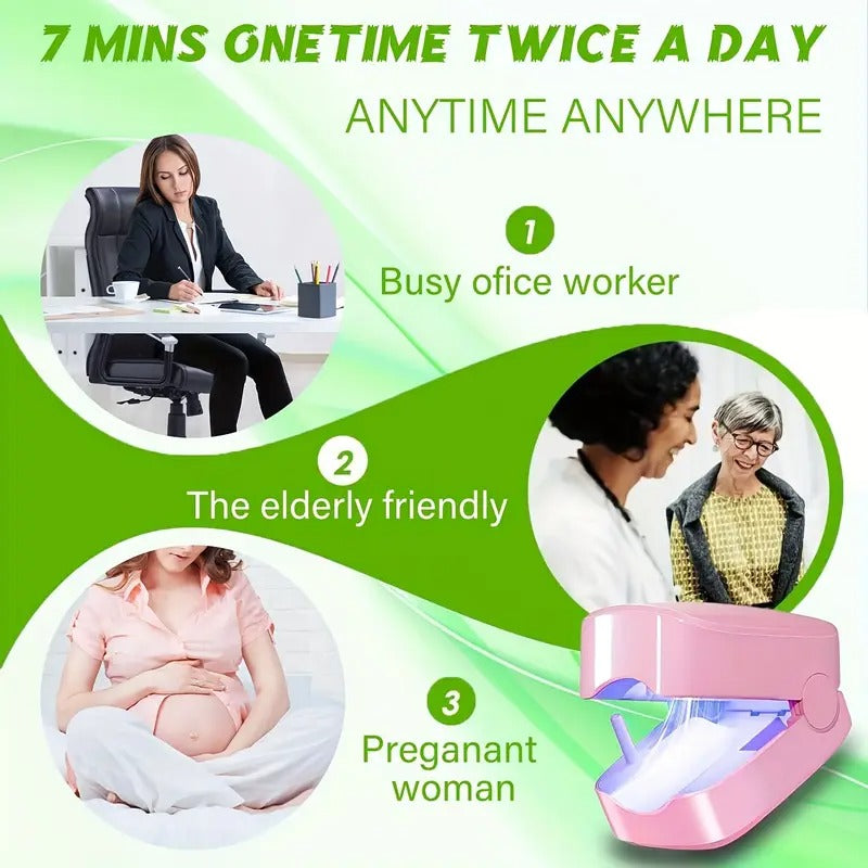 KTS Nail Fungus Laser Device, Laser Device, Fungal Nail Treatment, Toenail, 7-Minute Home Treatment for Hand Toenail Fungal Infections, Fast-acting Nail Treatment