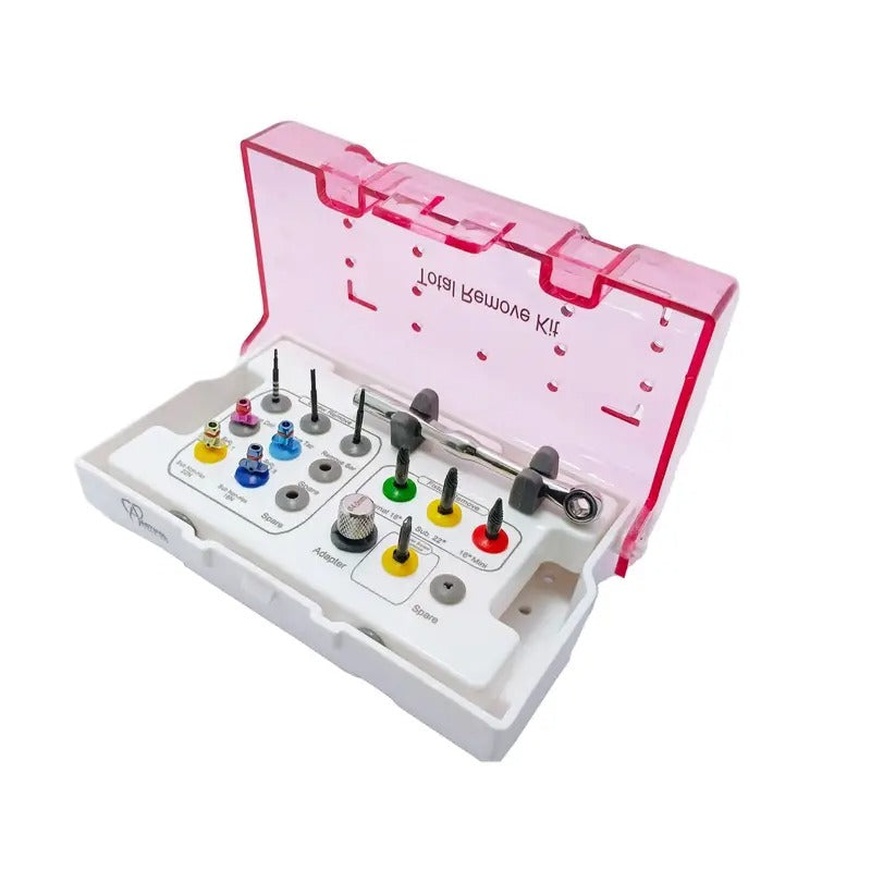 ARTIFOL Set of 13 Pcs Total Remover Kit SOS Broken Screw & Fixture, Screw Remover Kit # OS1057