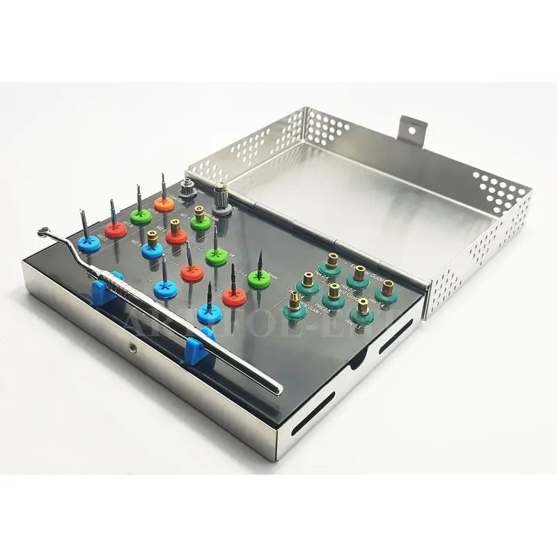 Dental Implant Fixture Fractured Universal Screw Removal Kit Remover Driver