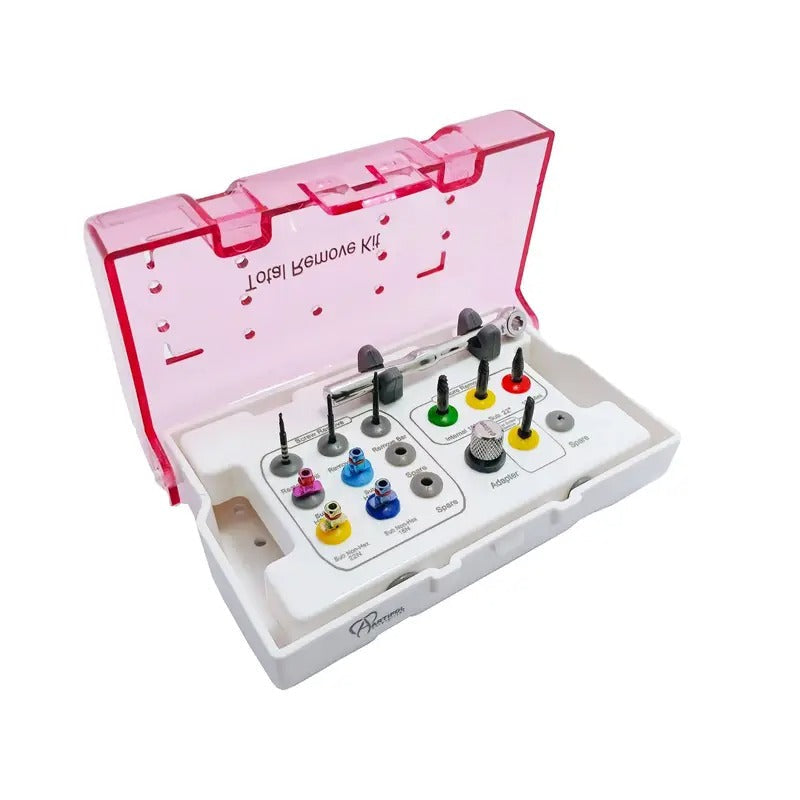 ARTIFOL Set of 13 Pcs Total Remover Kit SOS Broken Screw & Fixture, Screw Remover Kit # OS1057