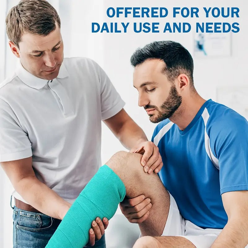 36pcs Self-Adherent Bandage Wrap - Breathable Cohesive Elastic Adhesive Tape for Athletic Support, Stretch Sports Wrist & Ankle Injury Prevention, 4"x5" (Classic Color Mix)