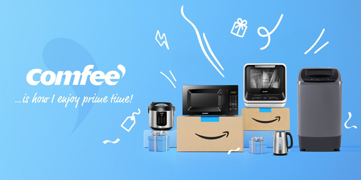 BLACK+DECKER Countertop Microwave Oven 0.9 Cu Ft, 6 Auto Menus, Child Lock, Memory Function, 10 Power Levels, Easy One-Touch Start, Digital Panel, 900W