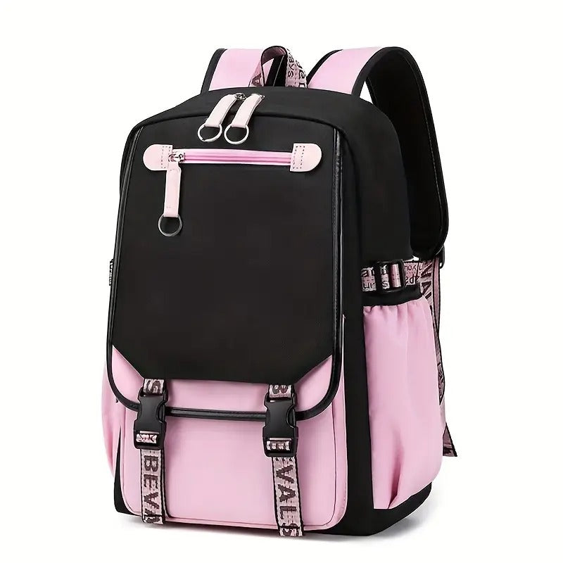 Teenagers Cute Schoolbag Junior High School Leisure Large-Capacity Schoolbag Shoulder Bag Decompression Backpack for School, For Teenager