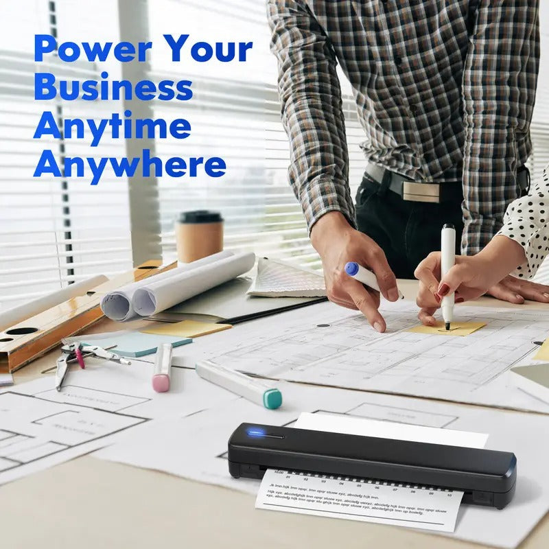 US Letter Thermal Paper 8.5 x 11 Inches, Single Sheet Thermal Paper, Quick Drying, Thermal Printer, Suitable For Office, School, Compatible With D810 Thermal Printer