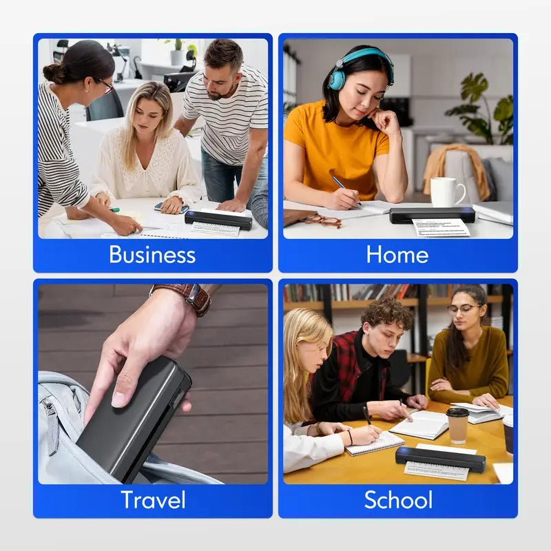 US Letter Thermal Paper 8.5 x 11 Inches, Single Sheet Thermal Paper, Quick Drying, Thermal Printer, Suitable For Office, School, Compatible With D810 Thermal Printer