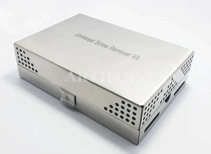 Dental Implant Fixture Fractured Universal Screw Removal Kit Remover Driver