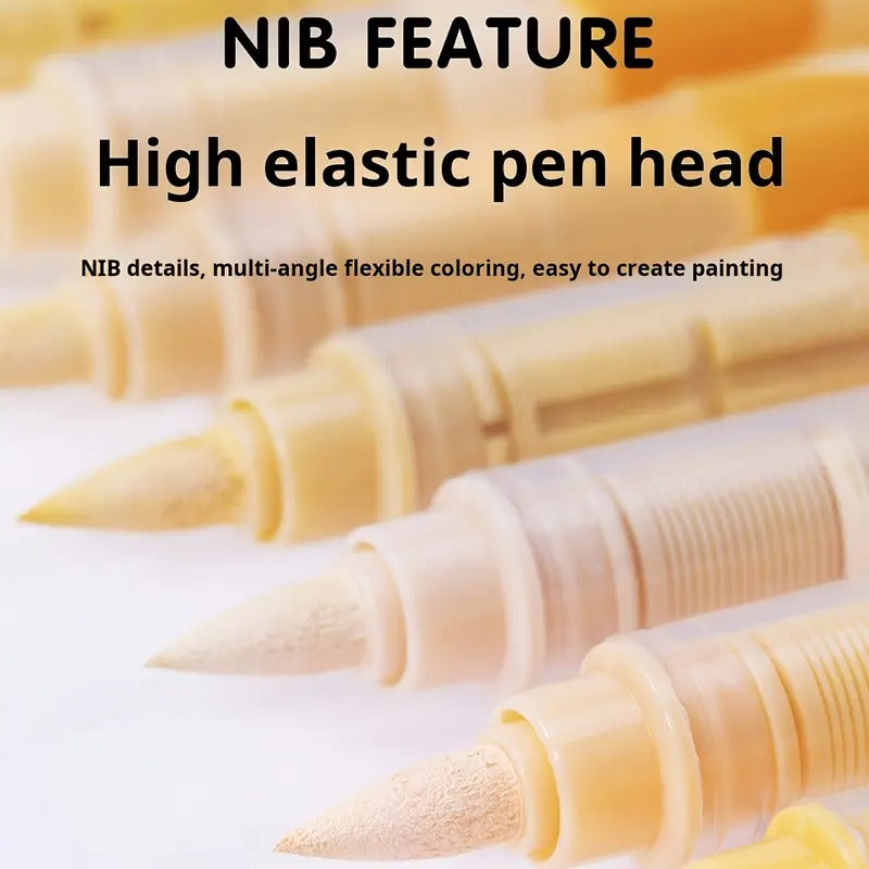 Non-Toxic Liquid Acrylic Paint Marker - for Canvas, Plastic, Glass, Rocks, Fabric - with Precision Tip, Ideal for Artists, Crafts, School Projects, Birthday Gifts - Long-Lasting Acrylic Ink for Permanent Designs