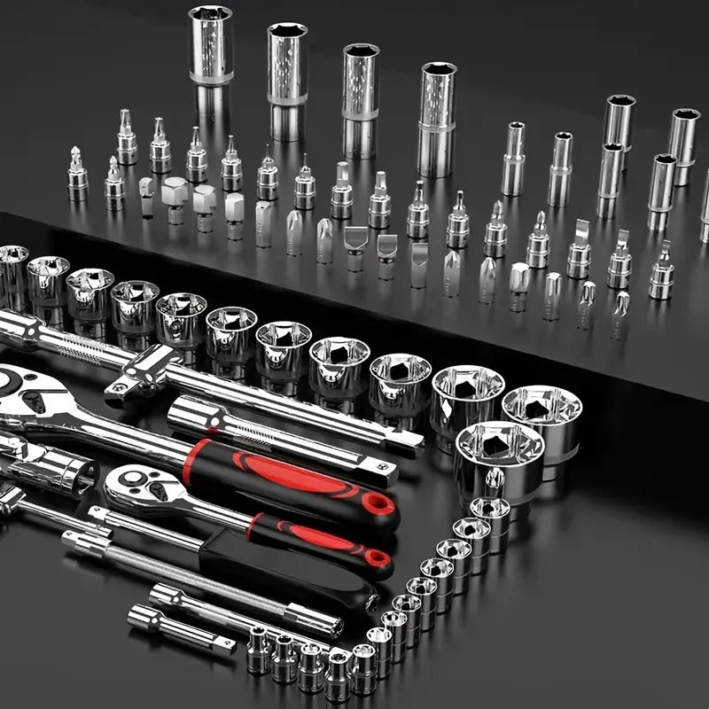899/46 Updated Tool Kits, Including Metric Ratchet, Socket, And Wrench Parts For Automotive And Mechanical Repairs. This Is An Excellent Combination Tool Kit For Home Use, Featuring Ratchet Torque Wrenches And Screwdriver Sockets.