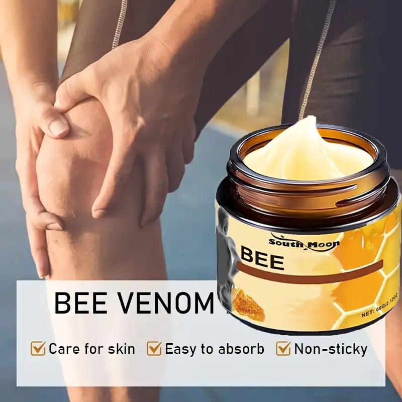 3pcs Bee Venom Joint Cream, A Massage Moisturiser For Joints, Waist, Feet And Neck, Contains Chrysanthemum Extract, Great As A Gift For Friends And Family