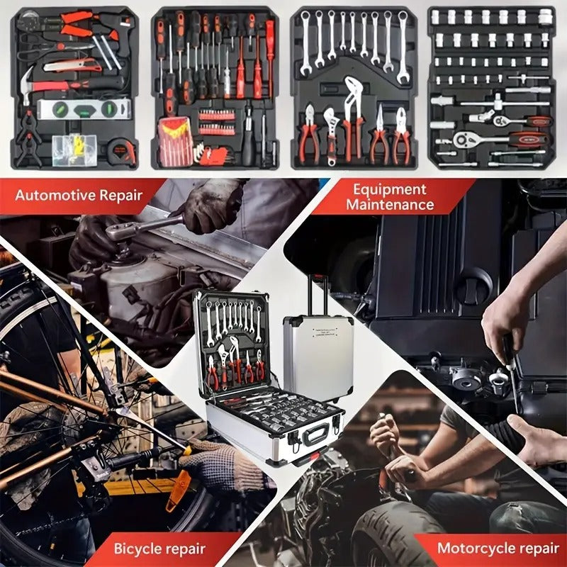 899/46 Updated Tool Kits, Including Metric Ratchet, Socket, And Wrench Parts For Automotive And Mechanical Repairs. This Is An Excellent Combination Tool Kit For Home Use, Featuring Ratchet Torque Wrenches And Screwdriver Sockets.