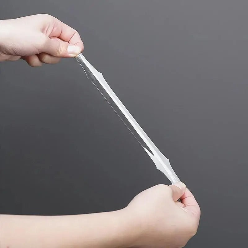 32.8ft Monster Ultra Strong Double-Sided Adhesive Tape - Waterproof, Heavy-Duty for Home Improvement, Sticks to Plastic, Fabric, Wood, Glass, Metal, Includes Red Caulk Marker & Applicator Tool