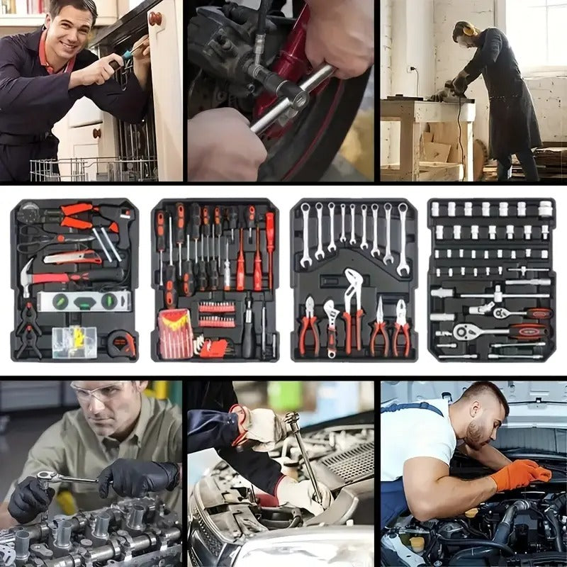899/46 Updated Tool Kits, Including Metric Ratchet, Socket, And Wrench Parts For Automotive And Mechanical Repairs. This Is An Excellent Combination Tool Kit For Home Use, Featuring Ratchet Torque Wrenches And Screwdriver Sockets.