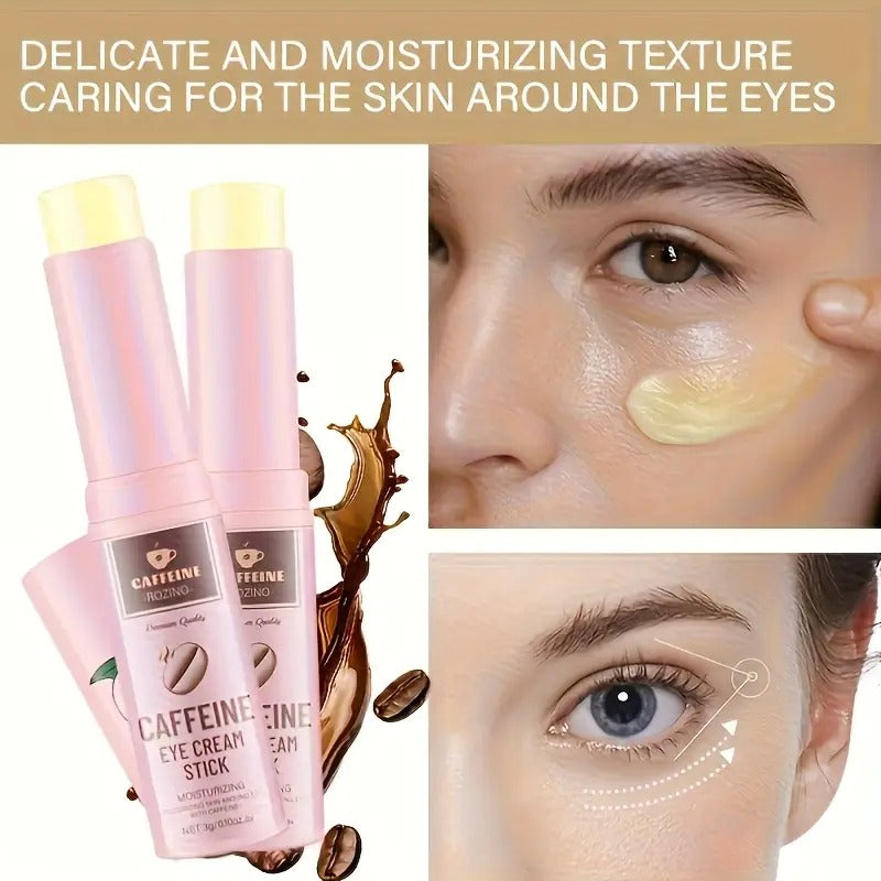 Two Sets Newly Upgraded, Instant Lift Firm Eye Cream, Contains Caffeine Ceramides NP, Suitable for Swollen Eye And Dark Circles, The Look Of Dulldark Circles